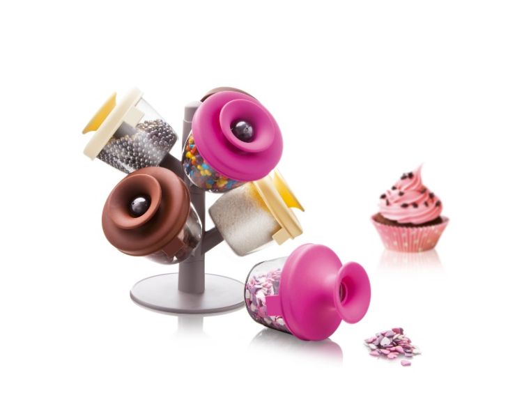 Tomorrow's Kitchen Taartdecoratieset Popsome - 6 Stuks