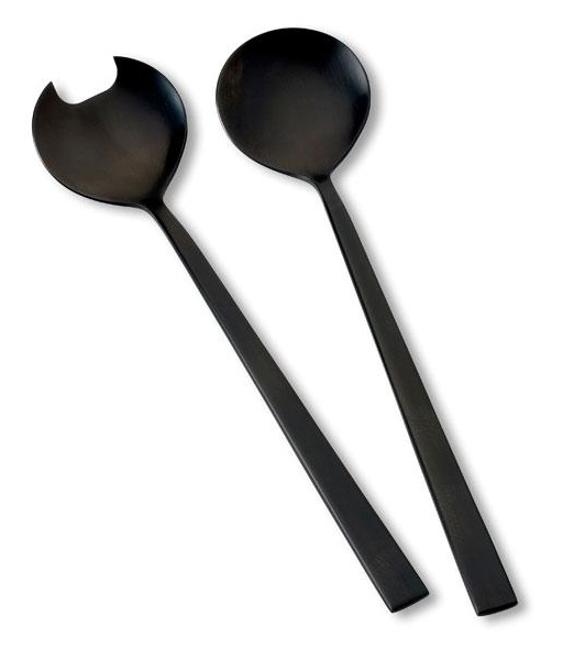 Bitz Saladebestek Zwart 2 Stuks Bitz Saladebestek Zwart 2 Stuks