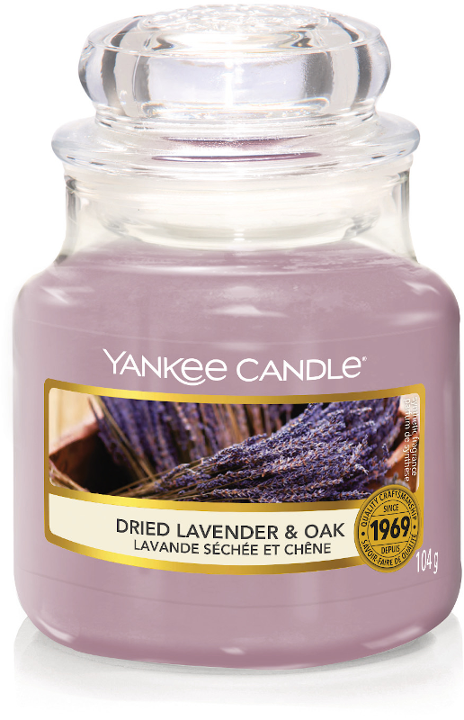 Yankee Candle Geurkaars Small Dried Lavender & Oak Yankee Candle Geurkaars Small Dried Lavender & Oak