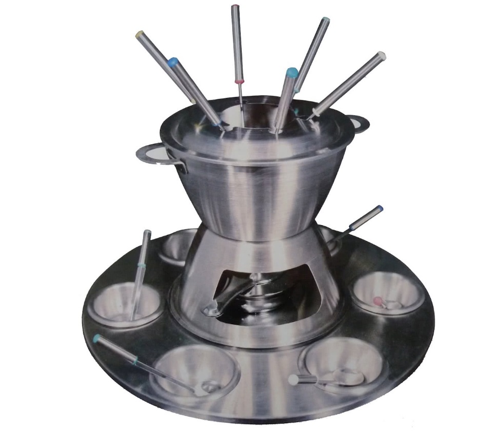 Easyline Fondueset Rvs 23 Delig easyline kopen in de aanbieding