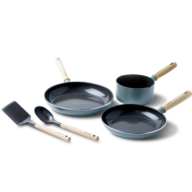 Greenpan Pannenset Mayflower 5-Delig Greenpan Pannenset Mayflower 5-Delig
