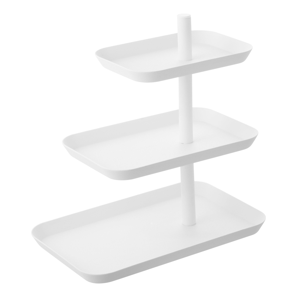 Yamazaki Etagere 3-Laags Tower Wit Yamazaki Etagere 3-Laags Tower Wit
