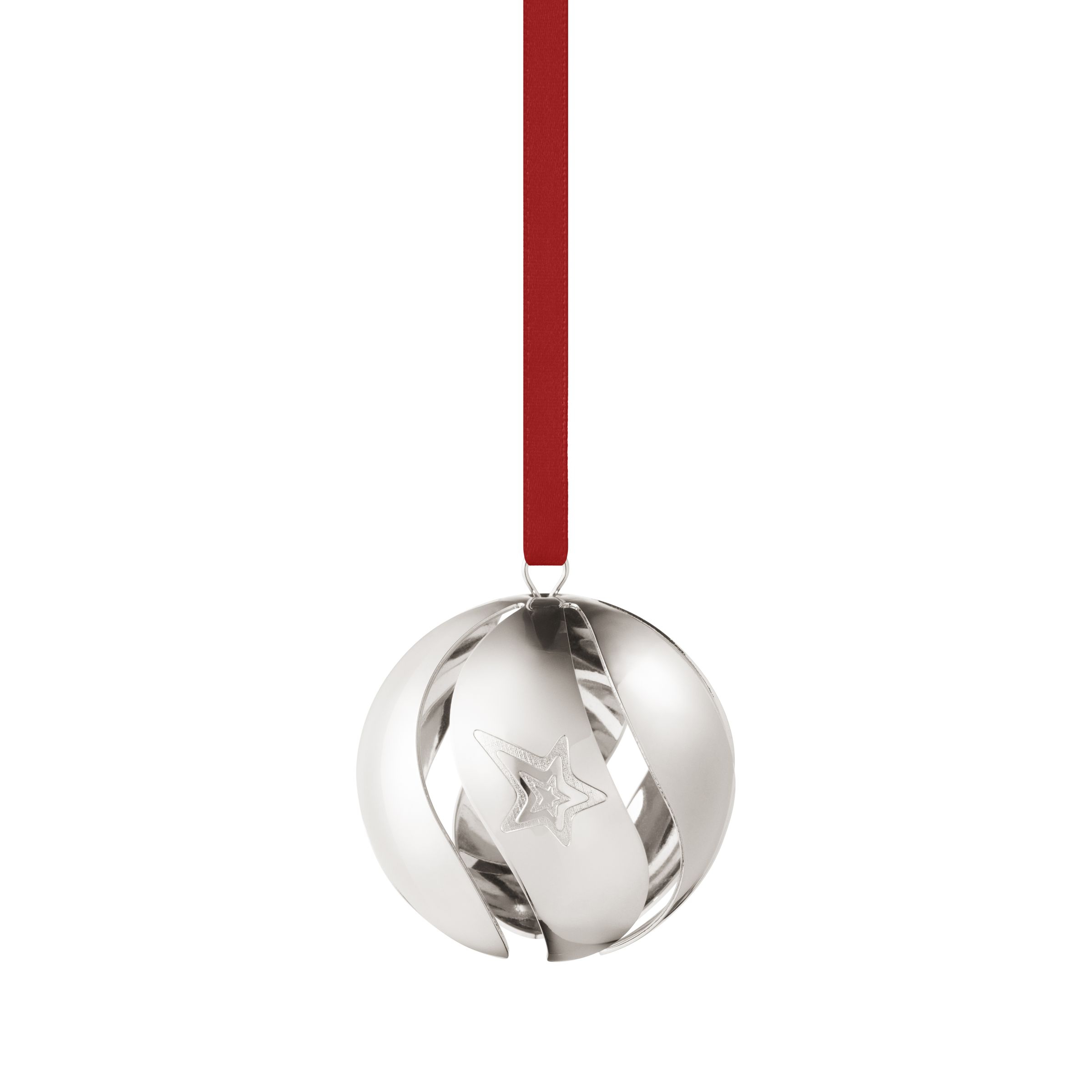 Georg Jensen Kerst 2021 Kerstbal Zilver Georg Jensen Kerst 2021 Kerstbal Zilver