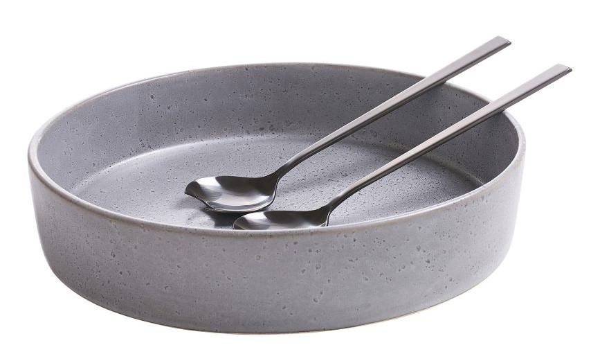 Bitz Saladeschaal Bestek Grijs bitz kopen in de aanbieding