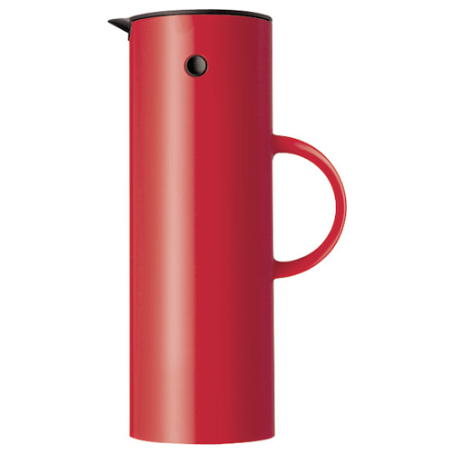 Stelton Thermos Thermoskan 1 Liter Rood stelton kopen in de aanbieding