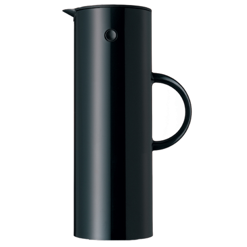 Stelton Thermos Thermoskan 1 Liter Zwart stelton kopen in de aanbieding