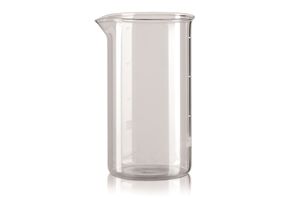 Bialetti Cafetiere French Press Reserveglas 10 cm Transparent