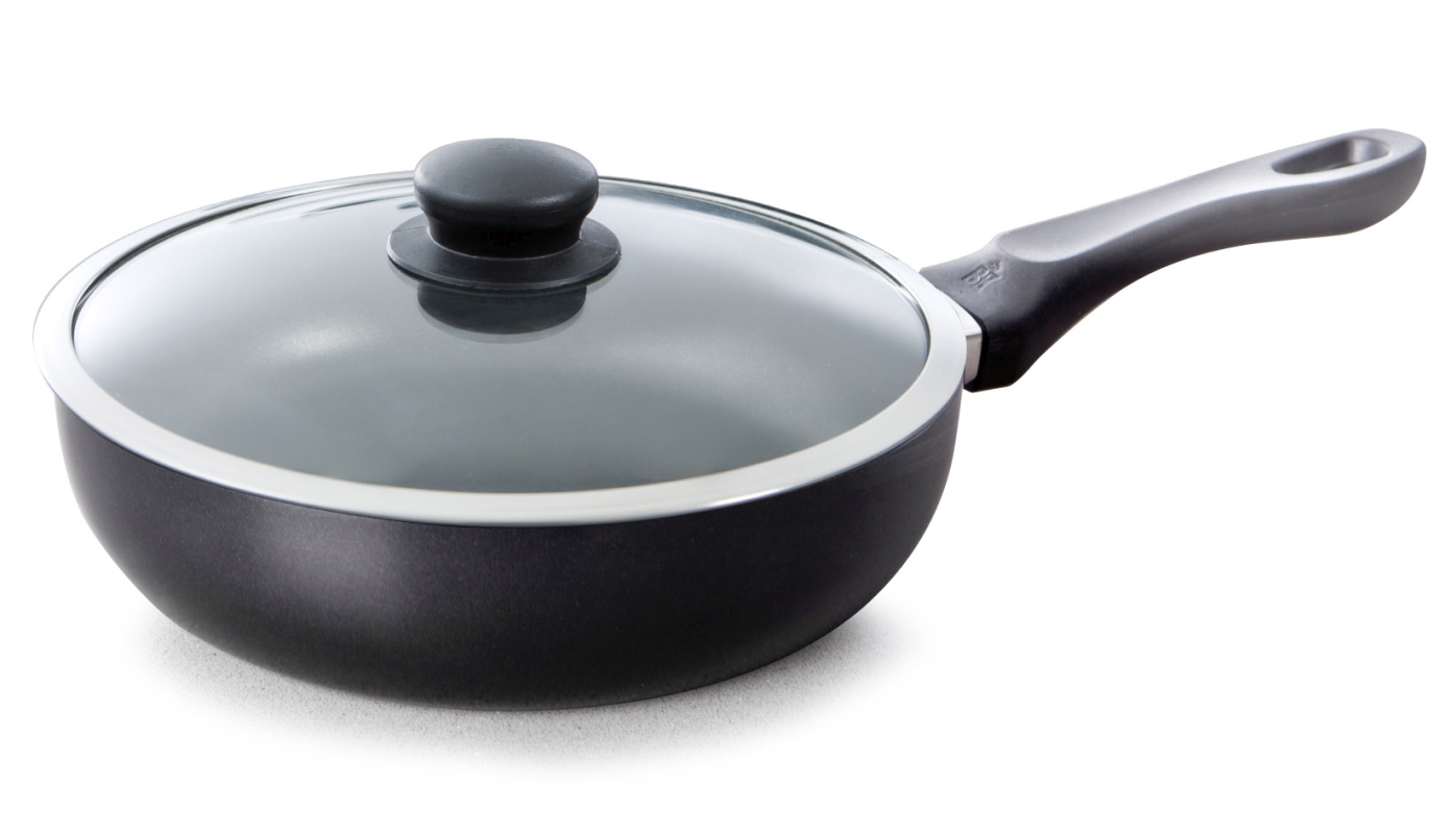 Bk Koekenpan Met Deksel Easy Basic O 28 bk kopen in de aanbieding