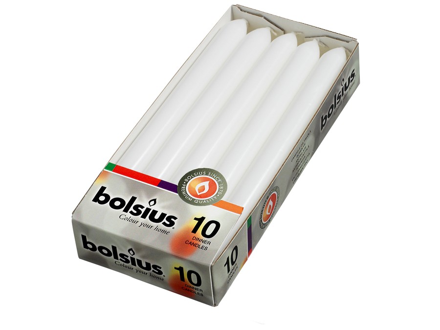Bolsius Dinerkaarsen Wit 10 Stuks bolsius kopen in de aanbieding Bolsius Dinerkaarsen Wit 10 Stuks bolsius kopen in de aanbieding
