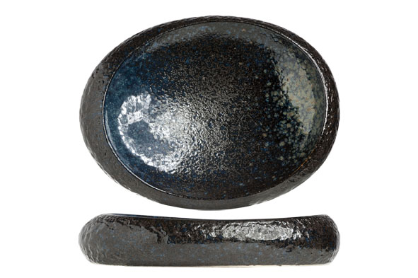 Cosy Trendy Schaal Black Yoru Ovaal 32 X 24 X 6 cosy trendy kopen in de aanbieding