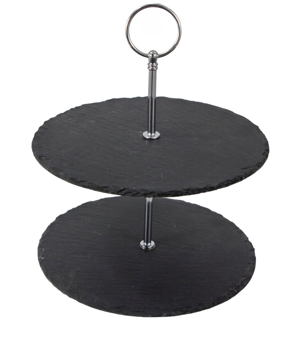 Easyline Etagere Leisteen 2 Laags easyline kopen in de aanbieding