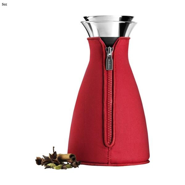 Eva Solo Gluhwein Karaf Drupvrij Rood 1 Liter eva solo kopen in de aanbieding