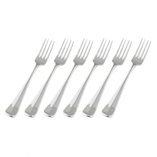 Keltum Haags Lofje Verzilverd Taartvorkje 6 Stuks keltum kopen in de aanbieding