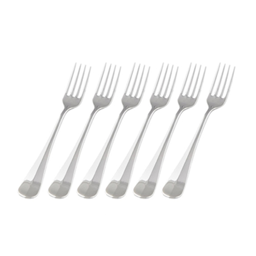 Keltum Hollands Glad Verzilverd Taartvorkje 6 Stuks keltum kopen in de aanbieding