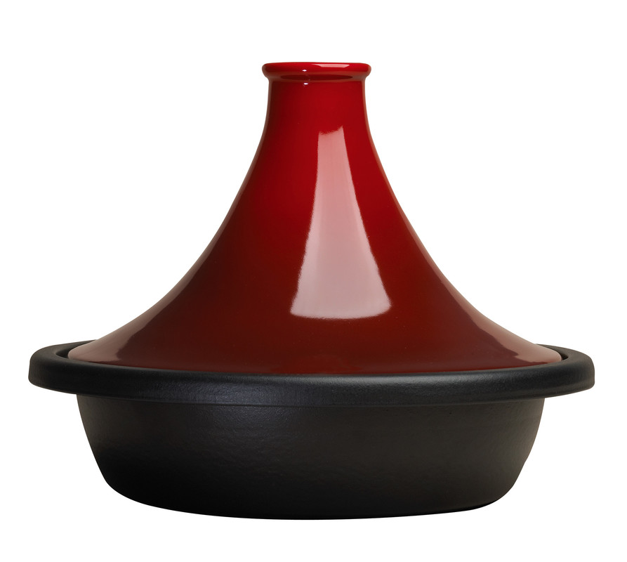 Le Creuset Tajine Kersenrood Ø 31 cm Le Creuset Tajine Kersenrood Ø 31 cm
