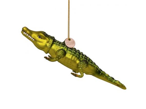 Vondels Kerstboom Decoratie Krokodil Vondels Kerstboom Decoratie Krokodil