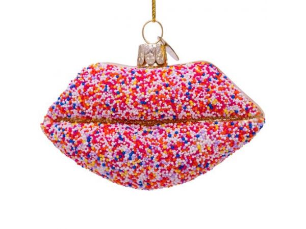 Vondels Kerstboom Decoratie Lippen Discodip Vondels Kerstboom Decoratie Lippen Discodip