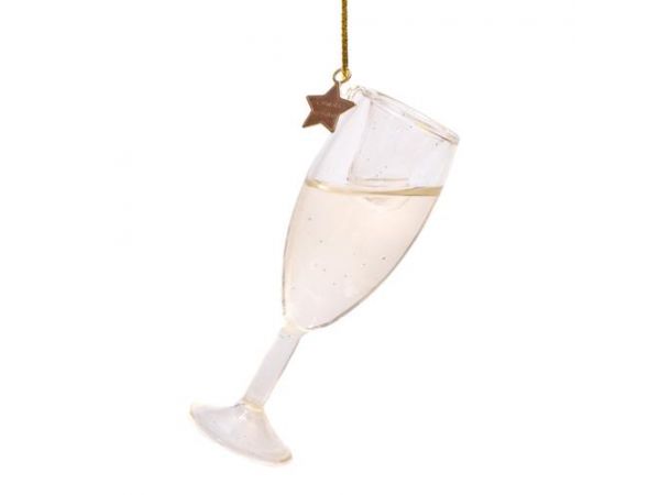Vondels Kerstboom Decoratie Champagneglas Vondels Kerstboom Decoratie Champagneglas