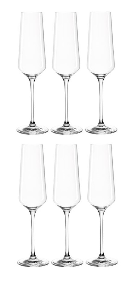 Leonardo Champagneglazen Puccini 28 cl - 6 Stuks Leonardo Champagneglazen Puccini 28 cl - 6 Stuks