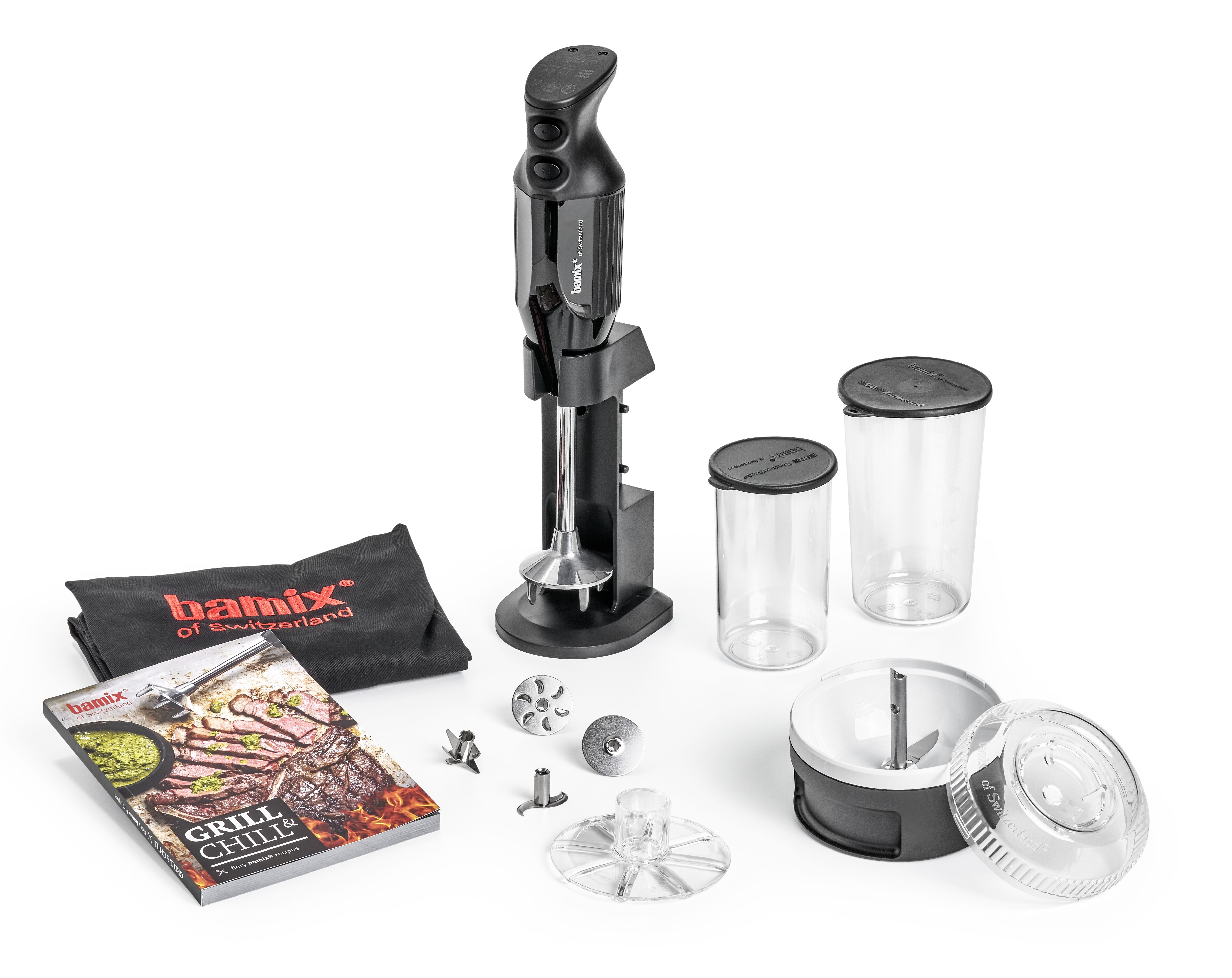 Bamix Staafmixer Set - Bbq Box - Zwart met grote korting