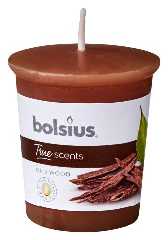 Bolsius Geurkaars True Scents Oud Wood 53/45 cm Bolsius Geurkaars True Scents Oud Wood 53/45 cm