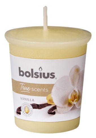 Bolsius Geurkaars True Scents Vanille 53/45 mm Bolsius Geurkaars True Scents Vanille 53/45 mm