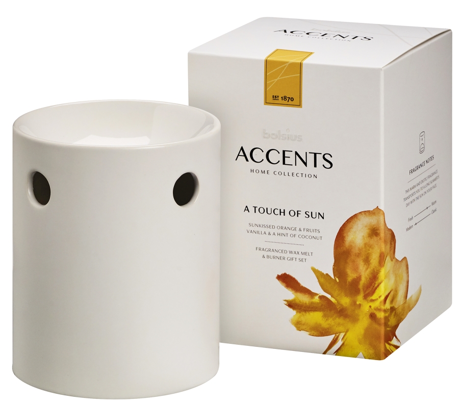 Bolsius Waxmelts Giftset Accents A Touch Of Sun bolsius kopen in de aanbieding