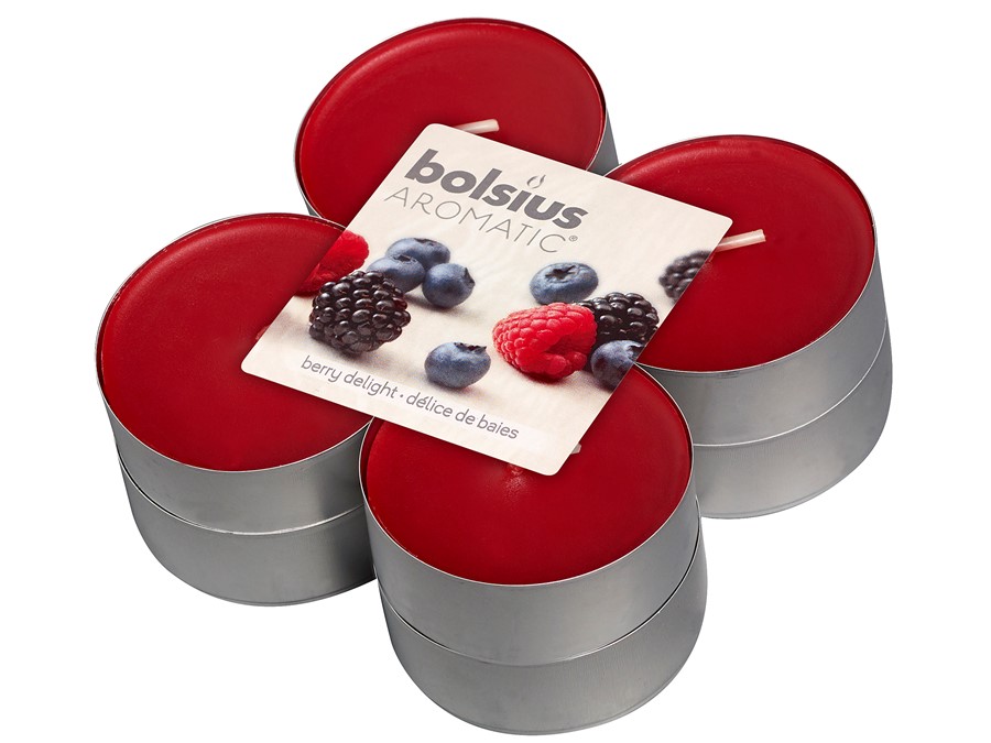Bolsius Maxi Geurlichten Aromatic Berry Delight 8 Stuks bolsius kopen in de aanbieding Bolsius Maxi Geurlichten Aromatic Berry Delight 8 Stuks bolsius kopen in de aanbieding