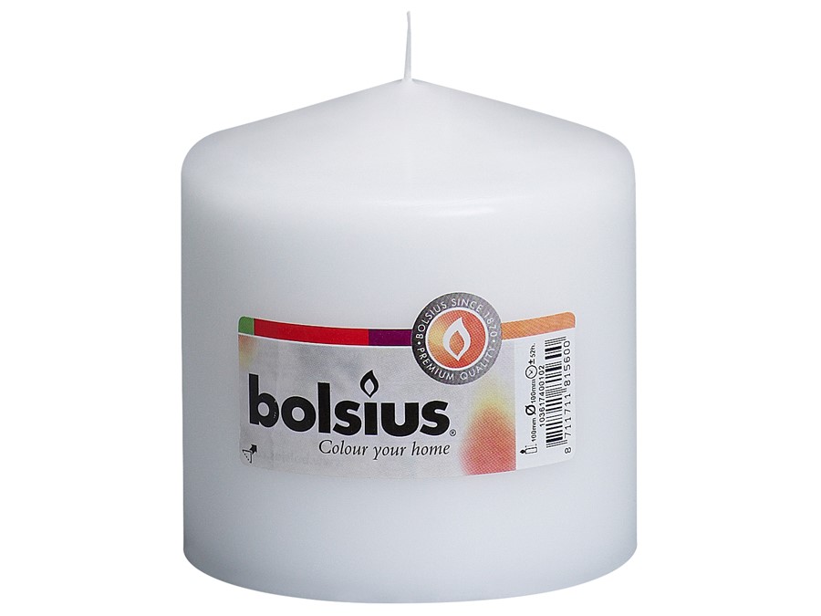 Bolsius Stompkaars Cello XXL Wit 100/100 mm Bolsius Stompkaars Cello XXL Wit 100/100 mm
