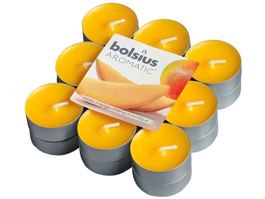 Bolsius Geurlichten Aromatic Exotic Mango 18 Stuks bolsius kopen in de aanbieding Bolsius Geurlichten Aromatic Exotic Mango 18 Stuks bolsius kopen in de aanbieding