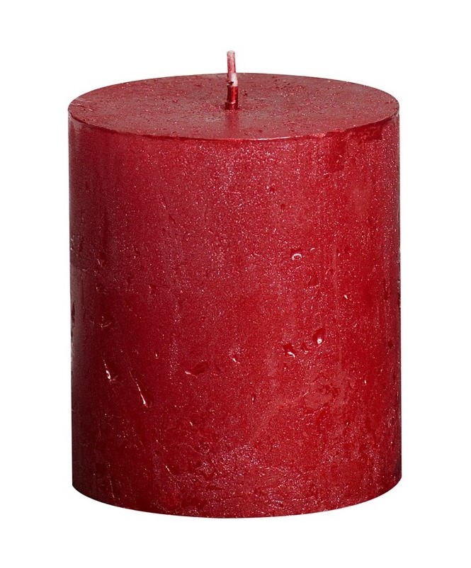 Bolsius Stompkaars Metallic Rood 8068 Mm bolsius kopen in de aanbieding