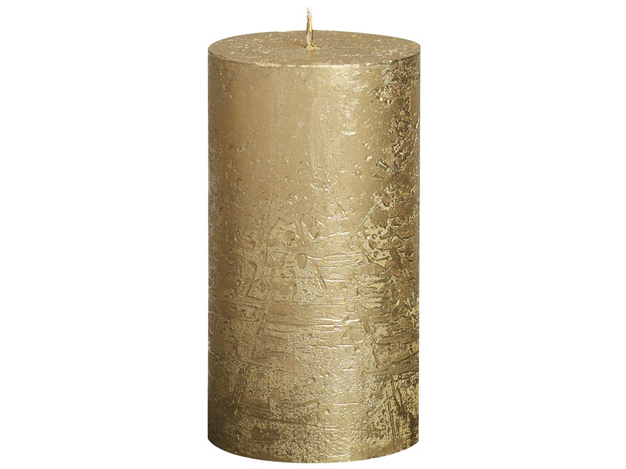 Bolsius Stompkaarsen Metallic Goud 13068 6 Stuks bolsius kopen in de aanbieding