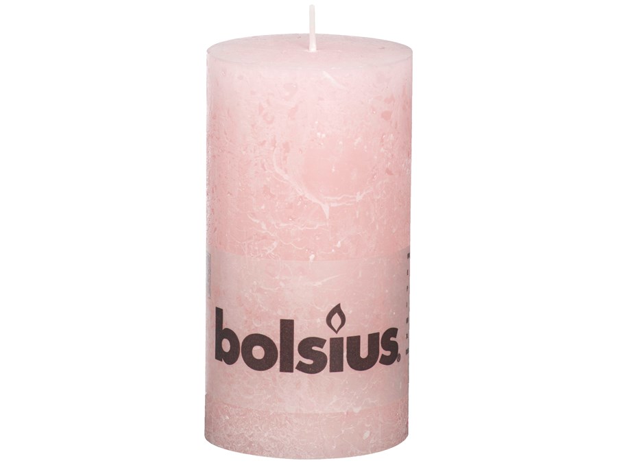 Bolsius Stompkaars Rustiek Pastel Roze 13068 Mm bolsius kopen in de aanbieding