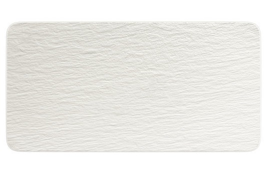 Villeroy & Boch Serveerschaal Manufacture Rock Wit 35 x 18 cm Villeroy & Boch Serveerschaal Manufacture Rock Wit 35 x 18 cm