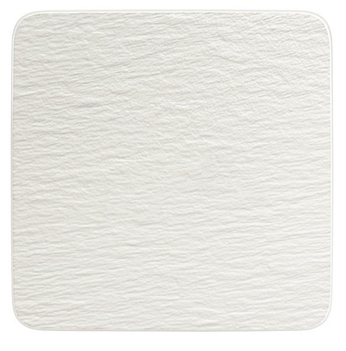 Villeroy & Boch Gourmetbord Manufacture Rock Wit 32.5 x 32.5 cm Villeroy & Boch Gourmetbord Manufacture Rock Wit 32.5 x 32.5 cm