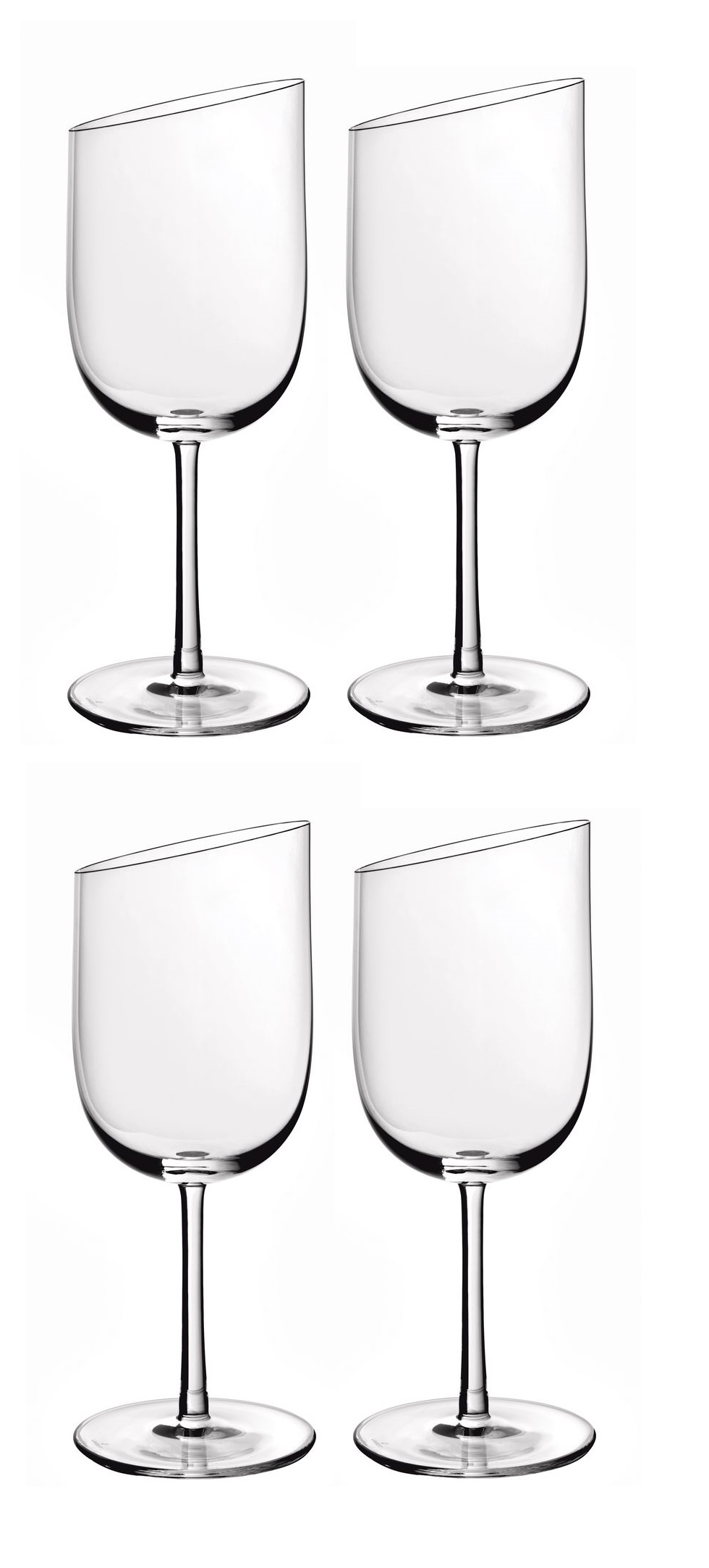 Villeroy & Boch Witte Wijnglas NewMoon 30 cl - 4 Stuks Villeroy & Boch Witte Wijnglas NewMoon 30 cl - 4 Stuks