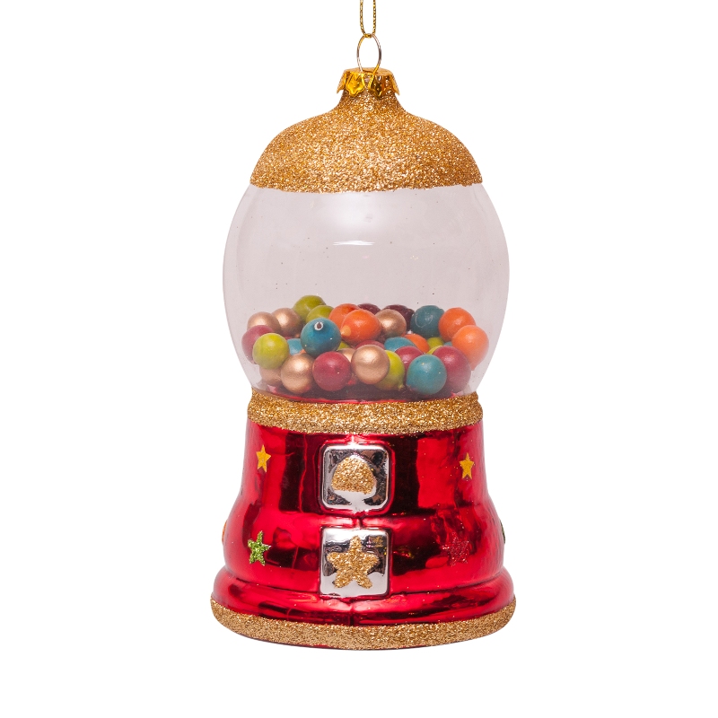 Vondels Kerstboom Decoratie Kauwgomballen Automaat 13 cm Vondels Kerstboom Decoratie Kauwgomballen Automaat 13 cm