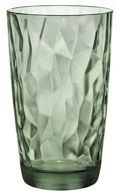 Bormioli Rocco Longdrinkglas Diamond Groen 47 Cl bormioli rocco kopen in de aanbieding