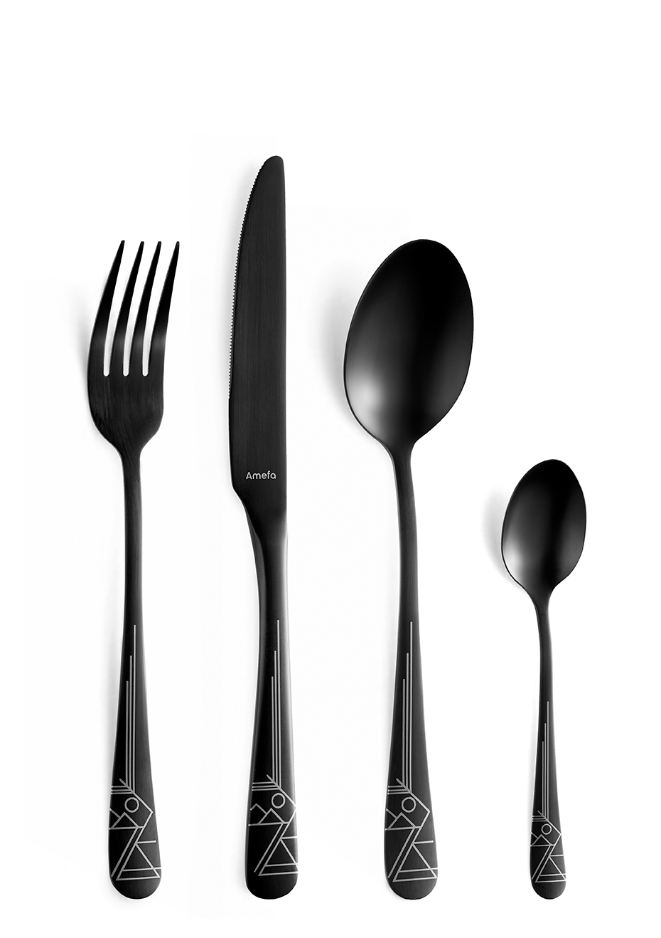 Amefa Bestekset Austin Horizon Zwart 16-Delig Amefa Bestekset Austin Horizon Zwart 16-Delig