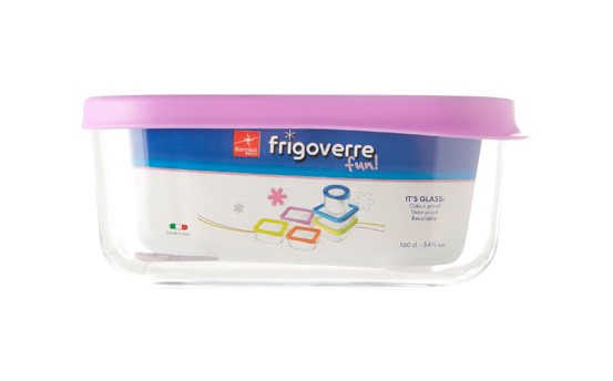 Bormioli Vershoudbakje Frigoverre Fuchsia 21x13x8cm Bormioli Vershoudbakje Frigoverre Fuchsia 21x13x8cm
