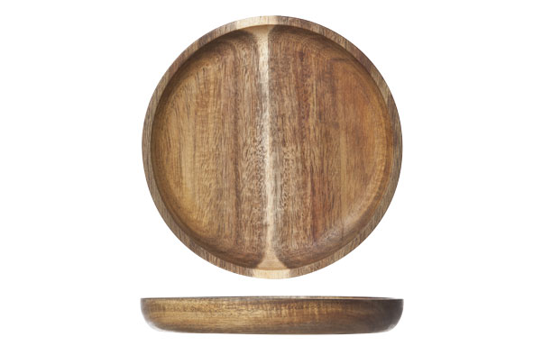 Cosy & Trendy Gebaksbordje Hout Ø 15 cm Cosy & Trendy Gebaksbordje Hout Ø 15 cm