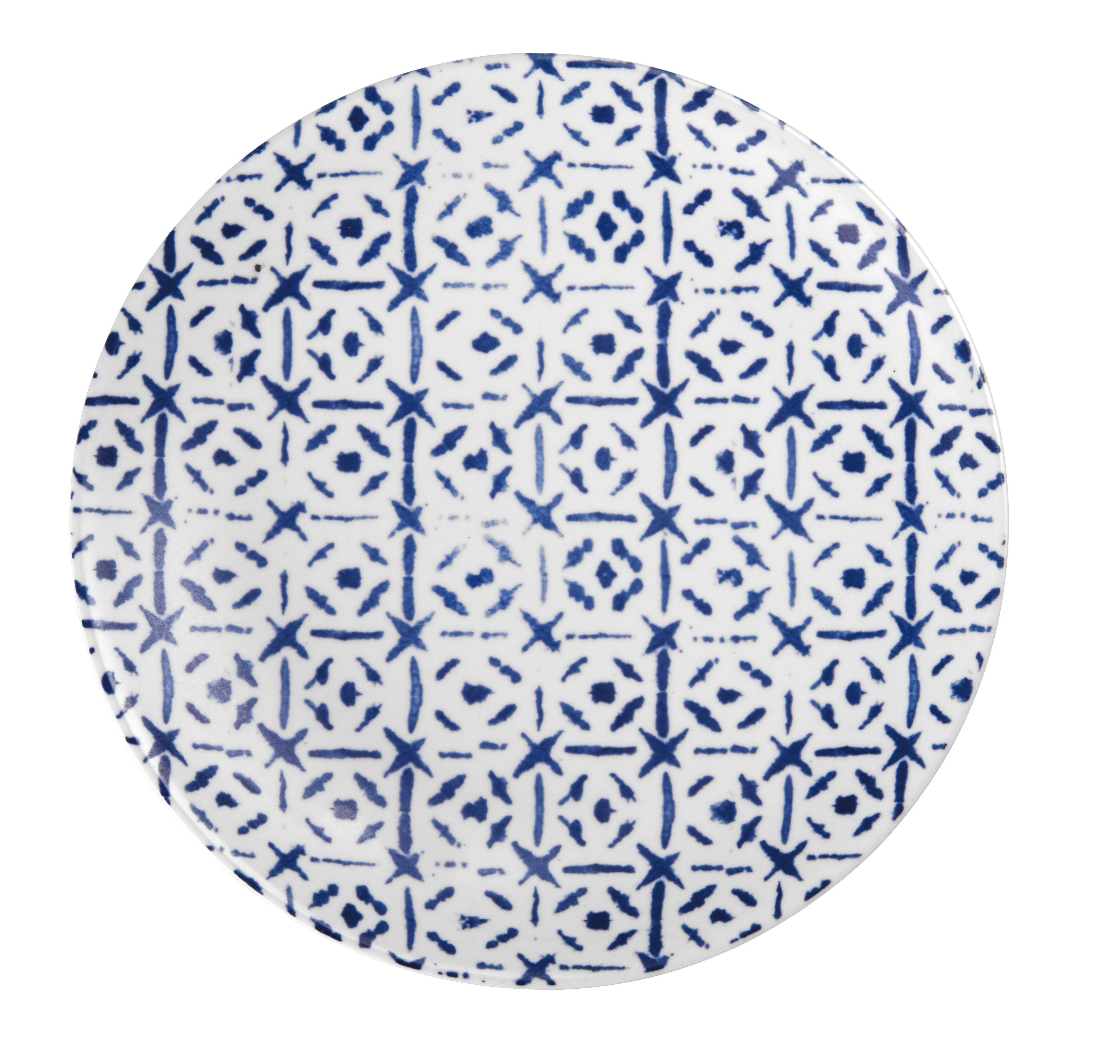 Asa Selection Dinerborden Indigo Geblokt O 26 Cm 2 Stuks asa selection kopen in de aanbieding