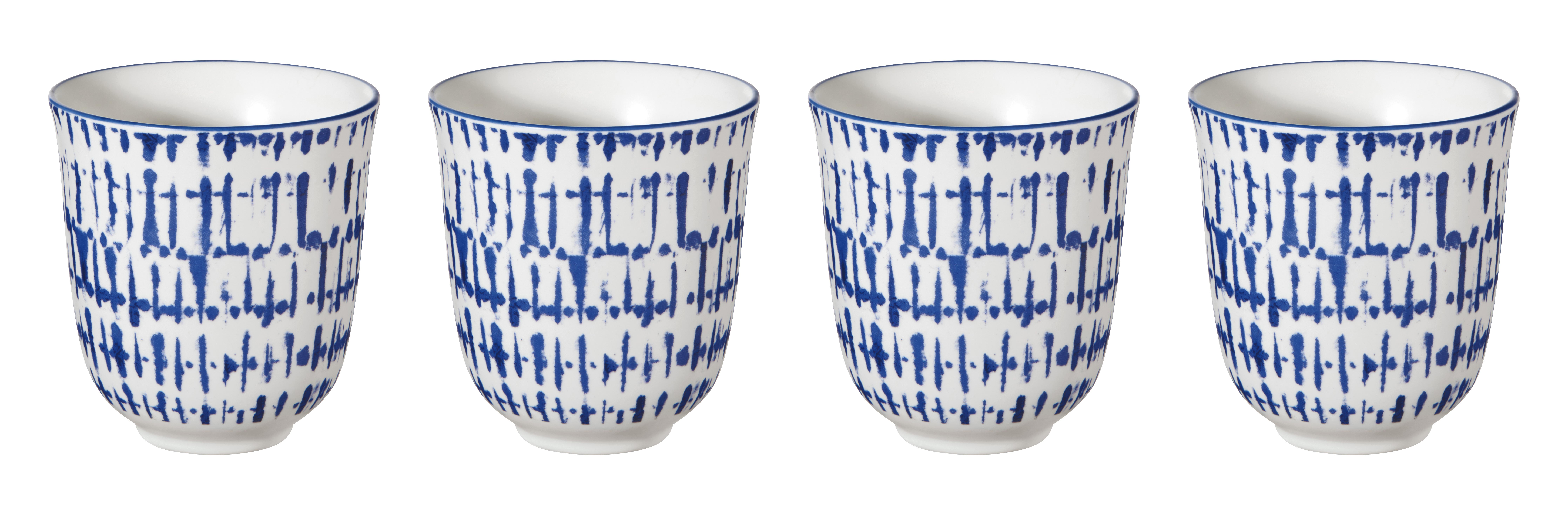 Asa Selection Theekopjes Indigo Streep 15 Cl 4 Stuks asa selection kopen in de aanbieding Asa Selection Theekopjes Indigo Streep 15 Cl 4 Stuks asa selection kopen in de aanbieding