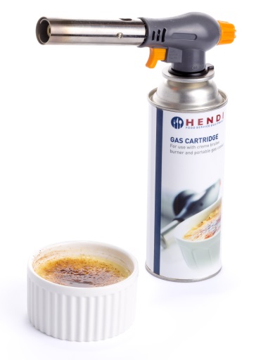 Hendi Creme Brulee Brander en Gasbus Anti-Flakker Hendi Creme Brulee Brander en Gasbus Anti-Flakker