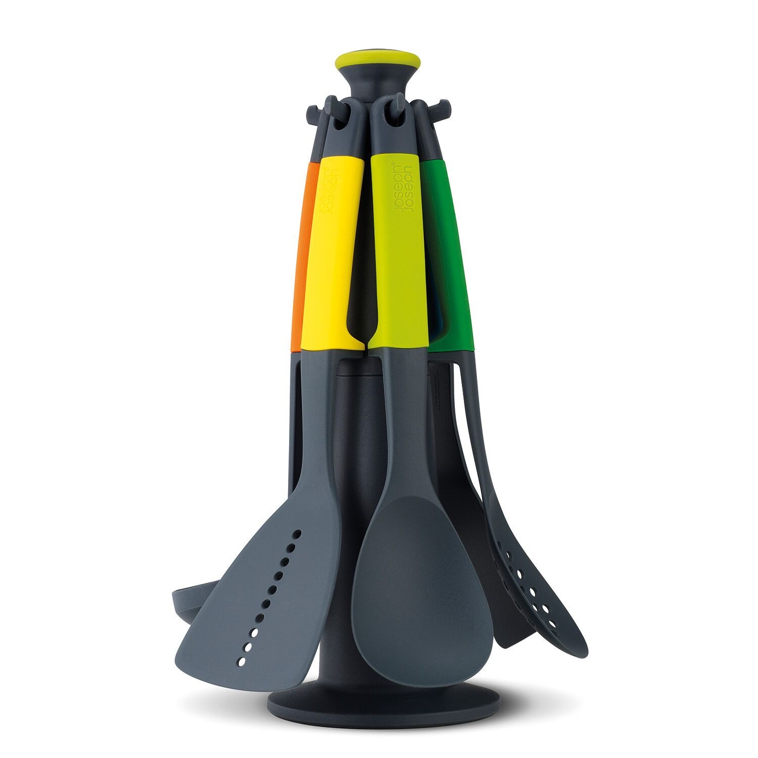 Joseph Joseph Carrousel Elevate Gekleurd Met 6 Keukenhulpen Joseph Joseph Carrousel Elevate Gekleurd Met 6 Keukenhulpen