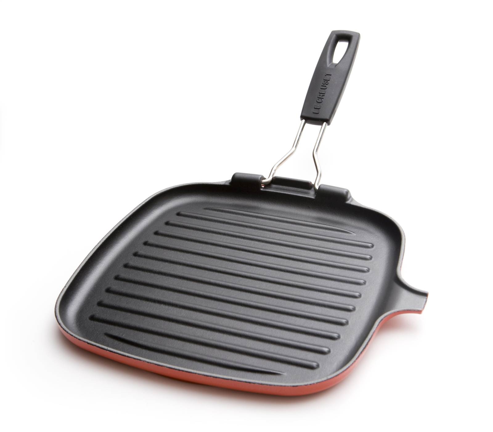 Le Creuset Grillplaat Tradition Kersenrood 24 x 40 cm Le Creuset Grillplaat Tradition Kersenrood 24 x 40 cm