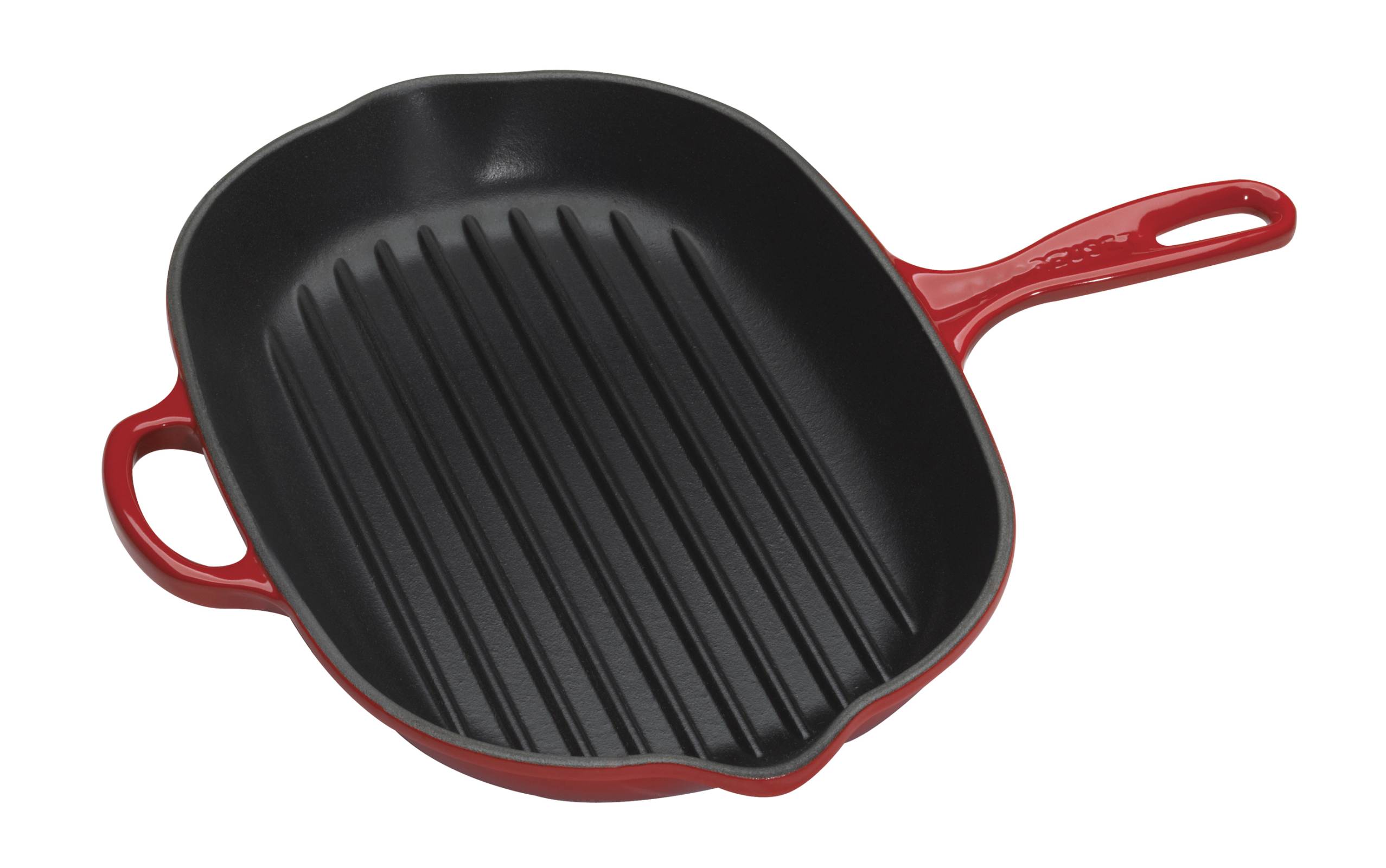 Le Creuset Grillpan Signature Kersenrood 32 x 40cm Le Creuset Grillpan Signature Kersenrood 32 x 40cm