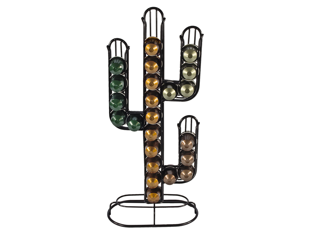 Nespresso Cuphouder Cactus Zwart 48 stuks Nespresso Cuphouder Cactus Zwart 48 stuks