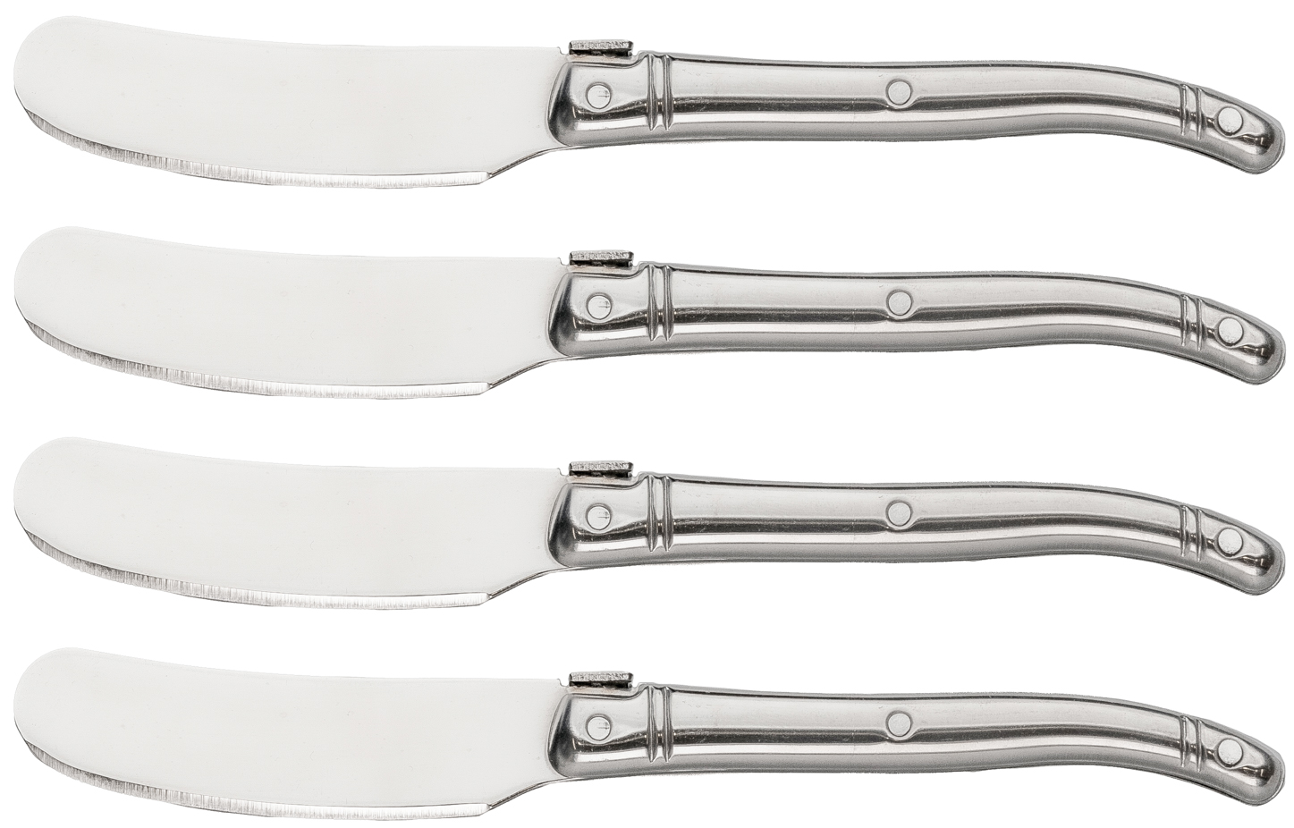Sareva Botermessen Laguiole RVS 4 Stuks Sareva Botermessen Laguiole RVS 4 Stuks