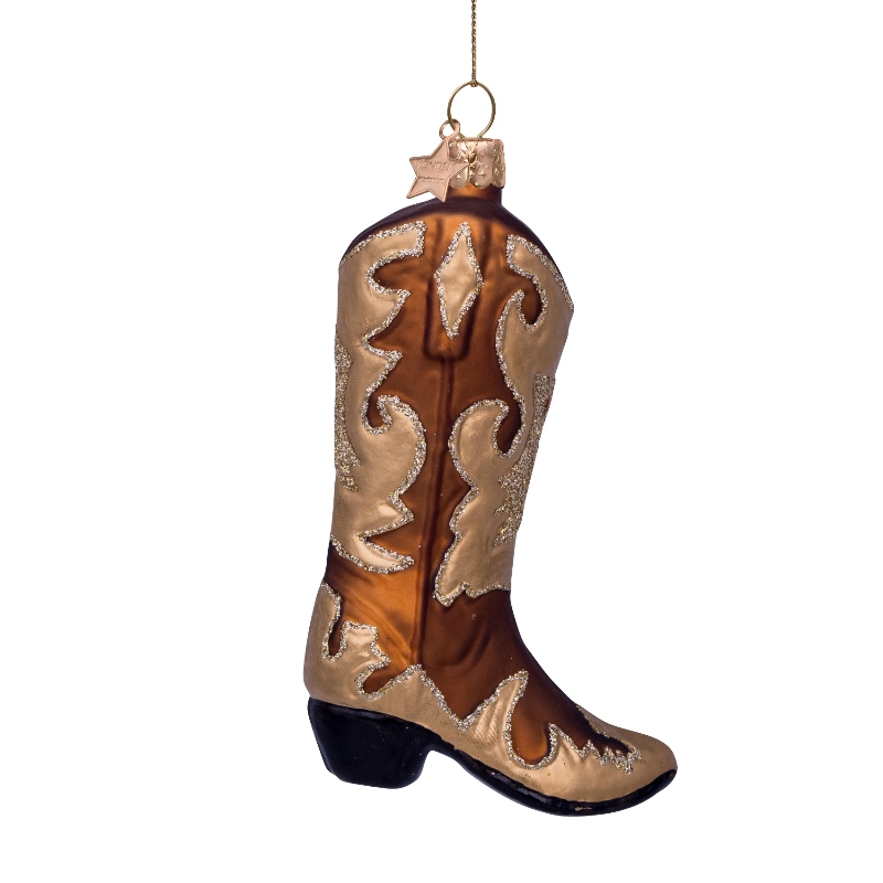 Vondels Kerstboom Decoratie Cowboylaars Vondels Kerstboom Decoratie Cowboylaars